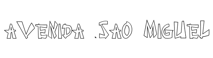 JaponesaOutline  Free Fonts Download