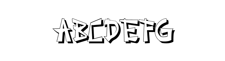 JaponesaShadow  Free Fonts Download