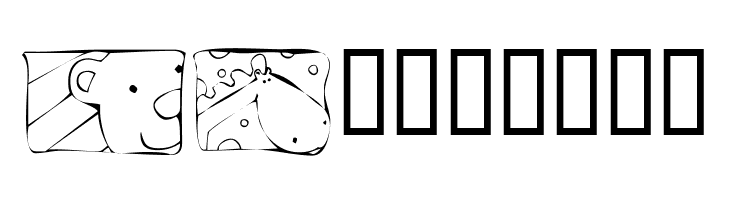 KR Scrappin Squares  Free Fonts Download