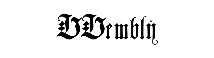 JGJ D&uuml;rer Gothic  Free Fonts Download