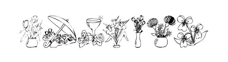 KR Bloom Bonanza  Free Fonts Download