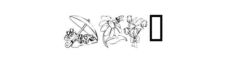 KR Bloom Bonanza  Free Fonts Download