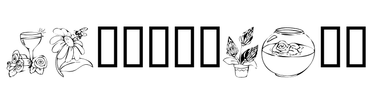 KR Bloom Bonanza  Free Fonts Download