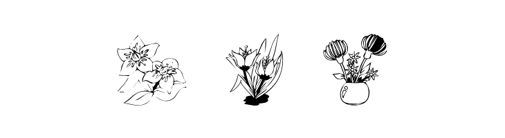 KR Bloom Bonanza  Free Fonts Download