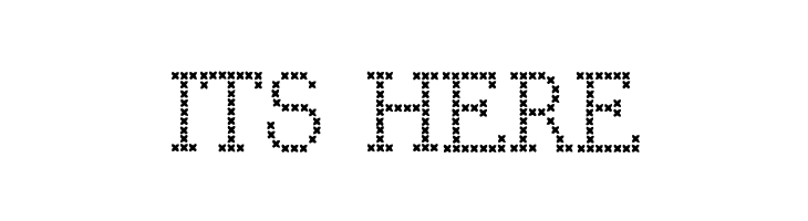 Kingthings Xstitch  Free Fonts Download