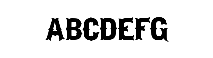 I.F.C. LOS BANDITOS Bold  Free Fonts Download