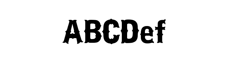 I.F.C. LOS BANDITOS Bold  Free Fonts Download