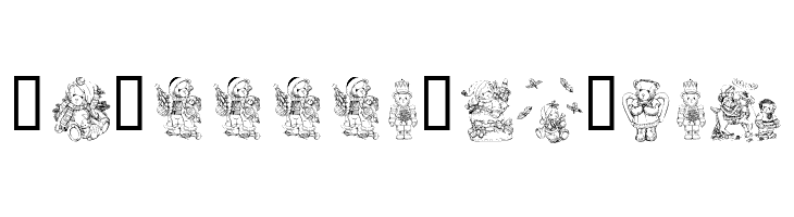 KR Holiday Teddies Two  Free Fonts Download