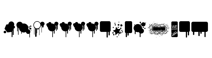 We Spray  Free Fonts Download