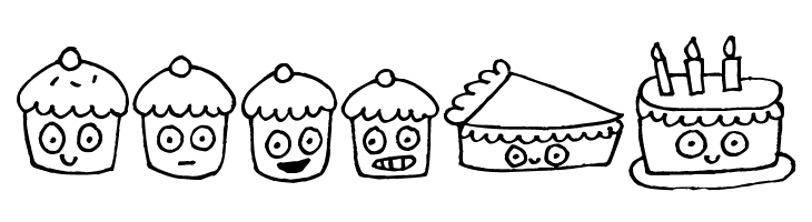 Pea Jelene's Doodles  Free Fonts Download