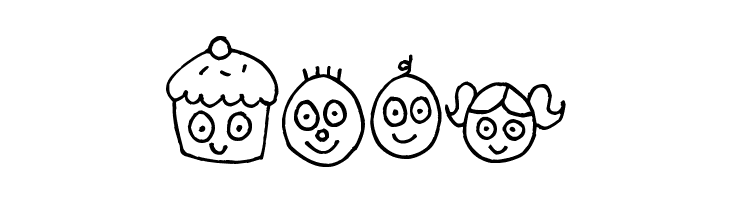 Pea Jelene's Doodles  Free Fonts Download