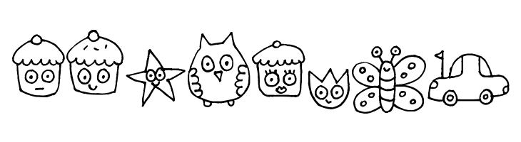 Pea Jelene's Doodles  Free Fonts Download