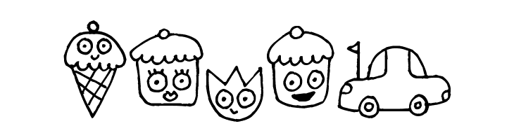 Pea Jelene's Doodles  Free Fonts Download