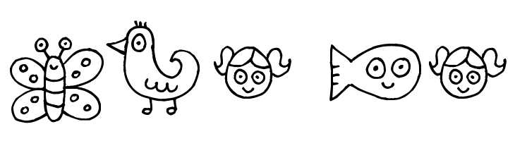 Pea Jelene's Doodles  Free Fonts Download