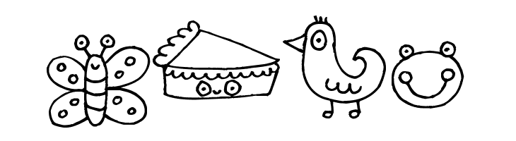 Pea Jelene's Doodles  Free Fonts Download