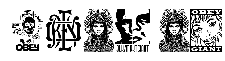 ObeyGalleria  Free Fonts Download