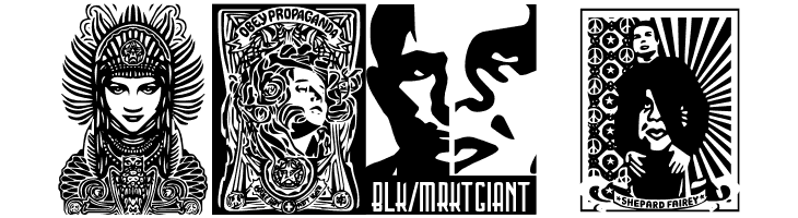 ObeyGalleria  Free Fonts Download