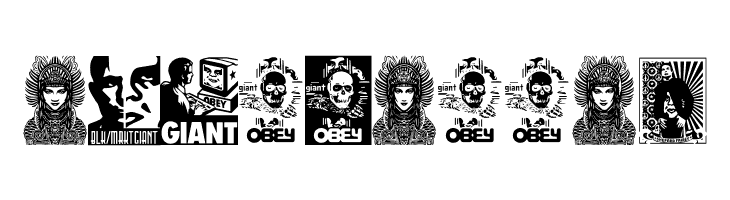 ObeyGalleria  Free Fonts Download