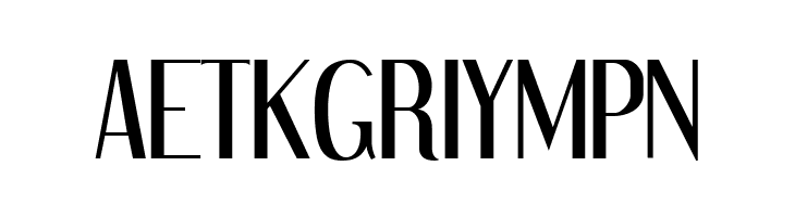 AETKGRIYMPN DreamOrphans-Regular Font