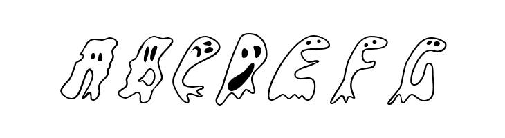 GroovyGhosties-Regular  Free Fonts Download