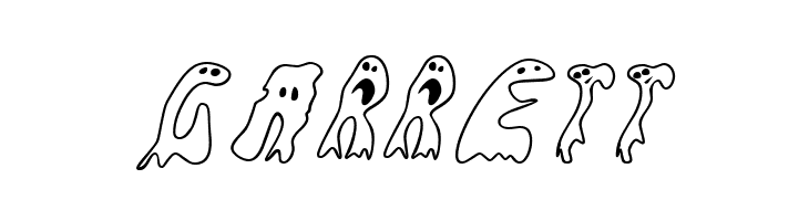 GroovyGhosties-Regular  Free Fonts Download