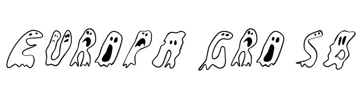 GroovyGhosties-Regular  Free Fonts Download