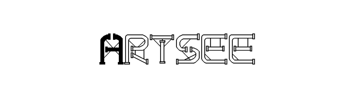 TS PipeStruct Plus Regular  Free Fonts Download