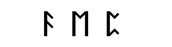 Elder Futhark Regular  Free Fonts Download