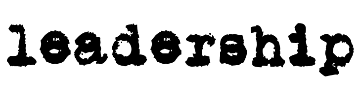 L.C. Smith 5 typewriter  Free Fonts Download