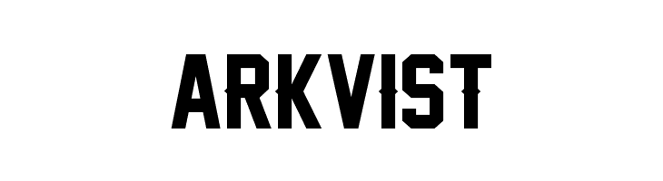 ARKVIST Legend M54 Font