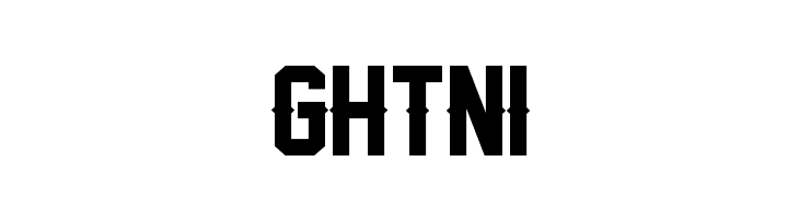 GHTNI Legend M54 Font