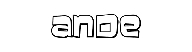 BaveuseThreeD-Regular  Free Fonts Download