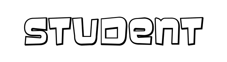 BaveuseThreeD-Regular  Free Fonts Download