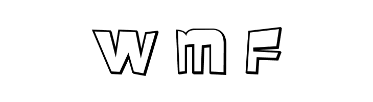 BaveuseThreeD-Regular  Free Fonts Download