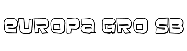 BaveuseThreeD-Regular  Free Fonts Download