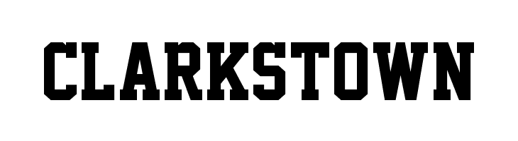 CLARKSTOWN Academic M54 Font