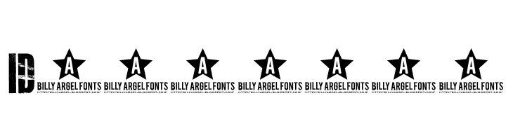 MASTERPLAN Billy Argel fonts All Rights Reserved personal use only  Free Fonts Download