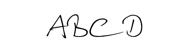 Douglas Adams Hand  Free Fonts Download