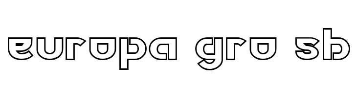 Futurex Phat Outline  Free Fonts Download