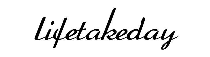 lifetakeday BetterHeatherRegular Font