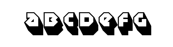 SudburyBasin3D-Regular  Free Fonts Download
