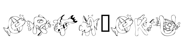 KR Seems Fishy To Me  Free Fonts Download