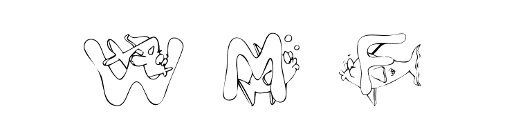 KR Seems Fishy To Me  Free Fonts Download