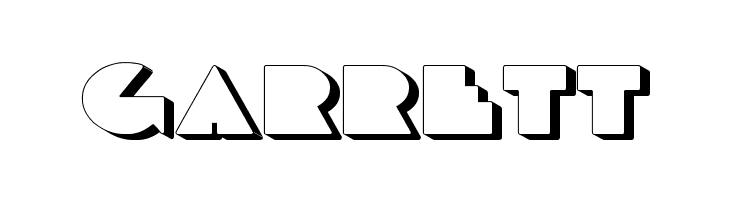 DeLarge Shadow  Free Fonts Download