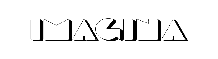 DeLarge Shadow  Free Fonts Download