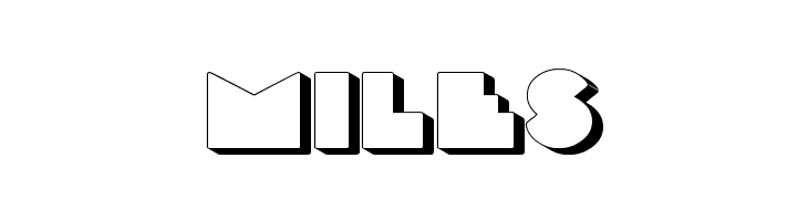 DeLarge Shadow  Free Fonts Download