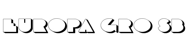 DeLarge Shadow  Free Fonts Download