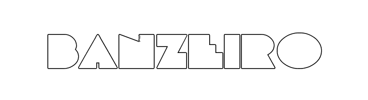 DeLarge Outline  Free Fonts Download