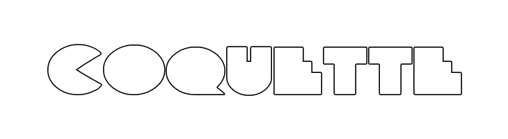 DeLarge Outline  Free Fonts Download