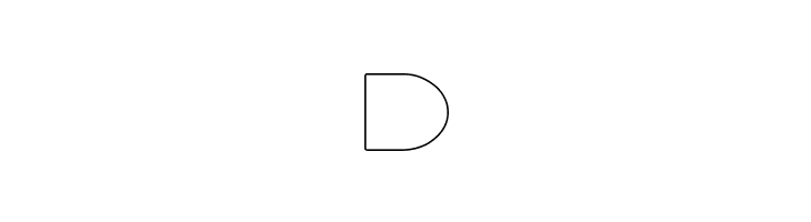 DeLarge Outline  Free Fonts Download